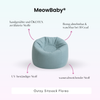 MeowBaby Outdoor Kinder-Sitzsack Outzy Floreo - Outdoor Living Edition