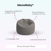 MeowBaby Outdoor Kinder-Sitzsack Outzy Floreo - Outdoor Living Edition