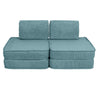 MeowBaby Spielsofa Ästhetik Cord Mini Basic - Classic Cord Edition