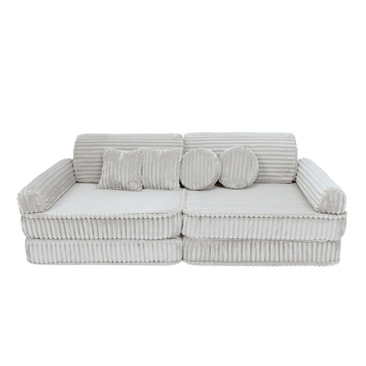 MeowBaby Spielsofa Churros - Plüschcord Edition