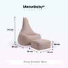 MeowBaby Outdoor Kinder-Sitzsack Outzy Tearo - Outdoor Living Edition