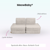 MeowBaby Spielsofa Ästhetik Cord Mini Basic - Classic Cord Edition