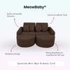 MeowBaby Spielsofa Ästhetik Cord Mini Max - Classic Cord Edition