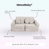 MeowBaby Spielsofa Ästhetik Cord Mini Plus - Classic Cord Edition