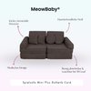 MeowBaby Spielsofa Ästhetik Cord Mini Plus - Classic Cord Edition