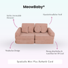 MeowBaby Spielsofa Ästhetik Cord Mini Plus - Classic Cord Edition