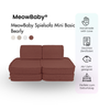 MeowBaby Spielsofa Mini Basic Bearly - Soft Teddy Edition