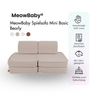 MeowBaby Spielsofa Mini Basic Bearly - Soft Teddy Edition