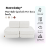 MeowBaby Spielsofa Mini Basic Bearly - Soft Teddy Edition