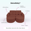MeowBaby Spielsofa Mini Max Bearly - Soft Teddy Edition