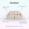 MeowBaby Spielsofa Mini Plus Bearly - Soft Teddy Edition