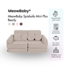 MeowBaby Spielsofa Mini Plus Bearly - Soft Teddy Edition