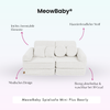 MeowBaby Spielsofa Mini Plus Bearly - Soft Teddy Edition