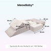 MeowBaby Spielsofa Bricks Ästhetik, 100 Bälle - eigene Farbauswahl