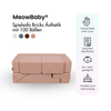 MeowBaby Spielsofa Bricks Ästhetik, 100 Bälle - eigene Farbauswahl