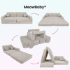 MeowBaby Spielsofa Cord Premium - Slim Cord Edition