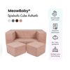 MeowBaby Spielsofa Ästhetik Cord Cube - Classic Cord Edition