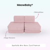 MeowBaby Spielsofa Mini Basic Cord Premium - Slim Cord Edition