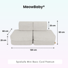 MeowBaby Spielsofa Mini Basic Cord Premium - Slim Cord Edition