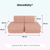 MeowBaby Spielsofa Mini Basic Cord Premium - Slim Cord Edition