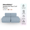 MeowBaby Spielsofa Mini Basic Cord Premium - Slim Cord Edition