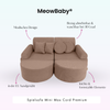 MeowBaby Spielsofa Mini Max Cord Premium - Slim Cord Edition
