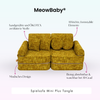 MeowBaby Spielsofa Mini Plus Tangle - Cozy Chenille Edition