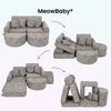 MeowBaby Spielsofa Mini Max Tangle - Cozy Chenille Edition