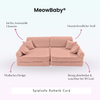 MeowBaby Spielsofa Ästhetik Cord - Classic Cord Edition