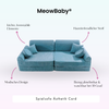 MeowBaby Spielsofa Ästhetik Cord - Classic Cord Edition