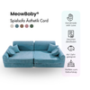 MeowBaby Spielsofa Ästhetik Cord - Classic Cord Edition