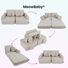 MeowBaby Spielsofa Mini Plus Cord Premium - Slim Cord Edition