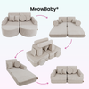 MeowBaby Spielsofa Mini Max Cord Premium - Slim Cord Edition