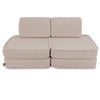 MeowBaby Spielsofa Mini Basic Bearly - Soft Teddy Edition