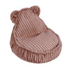 MeowBaby Kindersessel Bären-Sitzsack Churros - Plüsch-Cord Edition