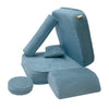 Meowbaby Kindersessel 3‑in‑1 Ästhetik Cord - Faltbare Kindercouch & Spielmatratze - Classic Cord Edition