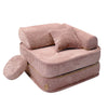Meowbaby Kindersessel 3‑in‑1 Ästhetik Cord - Faltbare Kindercouch & Spielmatratze - Classic Cord Edition