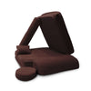Meowbaby Kindersessel 3‑in‑1 Bearly - Faltbare Kindercouch & Spielmatratze - Soft Teddy Edition