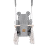 MeowBaby Babyschaukel Ästhetik Cord im Bärendesign - Classic Cord Edition