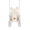MeowBaby Babyschaukel Ästhetik Cord im Bärendesign - Classic Cord Edition