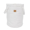 MeowBaby Spielzeugtonne Bouclé - creme/weiß