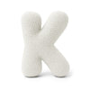 MeowBaby Buchstaben-Kissen Bearly - creme/weiß