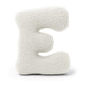 MeowBaby Buchstaben-Kissen Bearly - creme/weiß