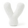 MeowBaby Buchstaben-Kissen Bearly - creme/weiß
