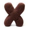 MeowBaby Buchstaben-Kissen Bearly - chocolate
