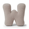 MeowBaby Buchstaben-Kissen Bearly - taupe