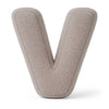 MeowBaby Buchstaben-Kissen Bearly - taupe