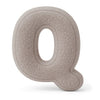 MeowBaby Buchstaben-Kissen Bearly - taupe