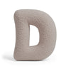 MeowBaby Buchstaben-Kissen Bearly - taupe