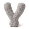 MeowBaby Buchstaben-Kissen Bearly - taupe